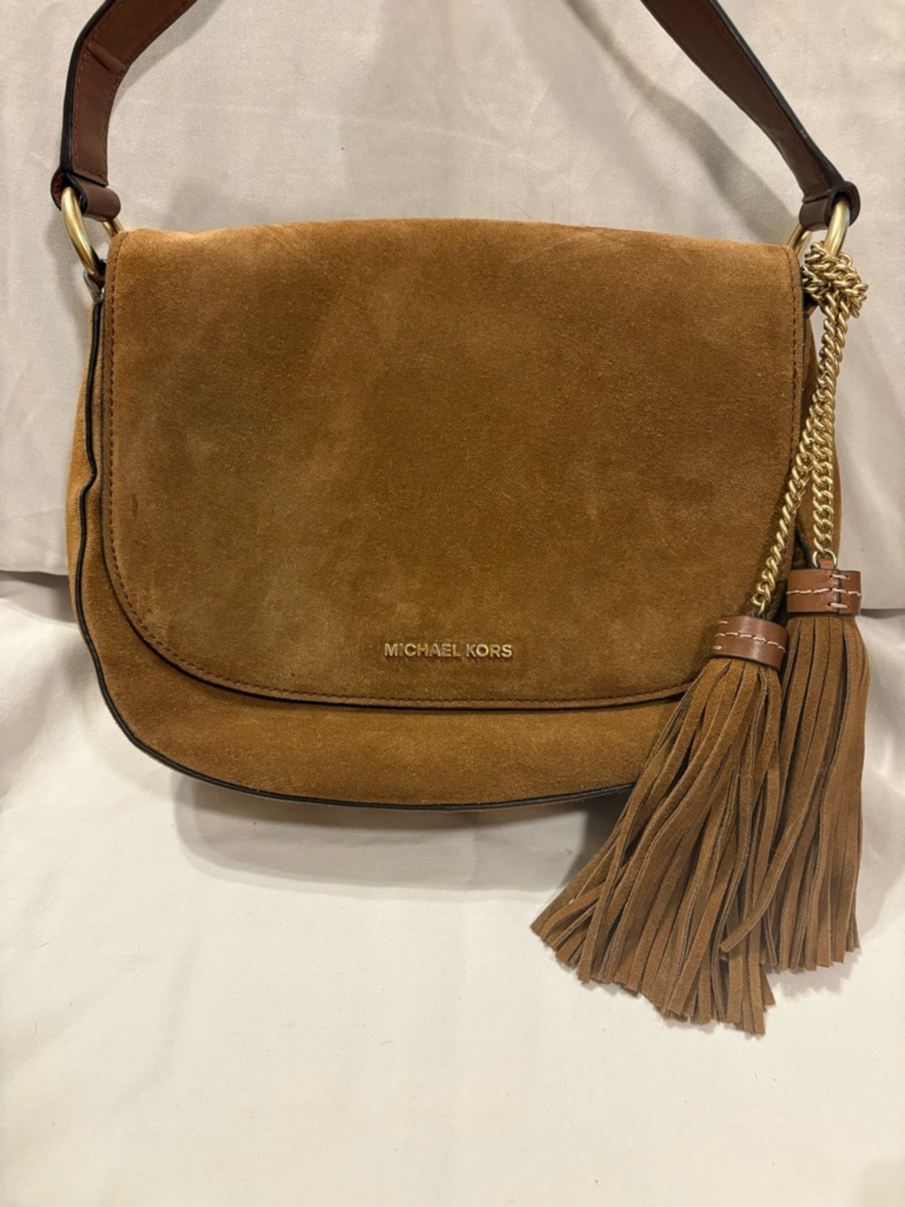 Michael Kors Elyse Crossbody Saddle Bag